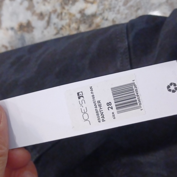 NWT JOES JEANS THE CHARLIE HIGH RISE SKINNY ANKLE IN PANTHER $188 - Picture 8 of 10